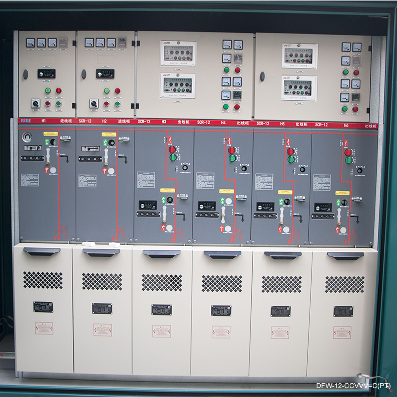 11KV MV Compact SF6 RMU Gasisolierte Schaltanlage Panel 630A 34.5KV 50HZ niedrigen Preis